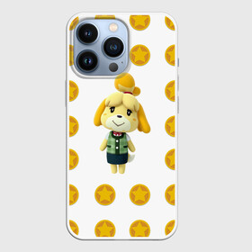 Чехол для iPhone 13 Pro с принтом Animal crossing   Isabelle в Белгороде,  |  | animal crossing | isabelle | детский | желтый | игра | изабелла | изабель | компьютерный | кроссинг | монеты | персонаж | подарок | узор | энимал кросинг