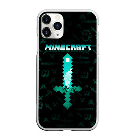 Чехол для iPhone 11 Pro Max матовый с принтом Minecraft в Белгороде, Силикон |  | minecraft | алекс | белый | блоки | ведьма | взрывчатка | визера | волк | гаст | добывать | дракон | зеленый куб | зомби | игра | крафт | крипер | кубики | лошадка | майн | майнкрафт | манкрафт | овечка | оцелот