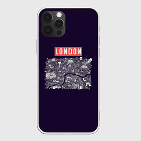 Чехол для iPhone 12 Pro Max с принтом LONDON в Белгороде, Силикон |  | Тематика изображения на принте: london | англия | биг бен | великобритания | достопримечательности | карта | литературная карта | лондон | путешествия | твист | чарли чаплин | шерлок холмс | я люблю лондон
