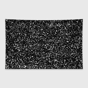 Флаг-баннер с принтом Черно- белое в Белгороде, 100% полиэстер | размер 67 х 109 см, плотность ткани — 95 г/м2; по краям флага есть четыре люверса для крепления | капли | краска | кружочки | минимализм | точки