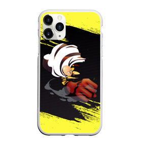 Чехол для iPhone 11 Pro матовый с принтом Сайтама One Punch Man в Белгороде, Силикон |  | anime | one punch man | аниме | анимэ | бэнг | ван панч мэн | ванпанчмен | генос | кинг | сайтама | соник | супер герой | торнадо | уан панч мен