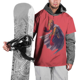 Накидка на куртку 3D с принтом Сайтама One Punch Man в Белгороде, 100% полиэстер |  | Тематика изображения на принте: anime | one punch man | аниме | анимэ | бэнг | ван панч мэн | ванпанчмен | генос | кинг | сайтама | соник | супер герой | торнадо | уан панч мен