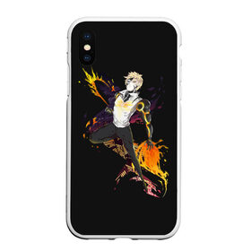 Чехол для iPhone XS Max матовый с принтом Генос One Punch Man в Белгороде, Силикон | Область печати: задняя сторона чехла, без боковых панелей | anime | one punch man | аниме | анимэ | бэнг | ван панч мэн | ванпанчмен | генос | кинг | сайтама | соник | супер герой | торнадо | уан панч мен