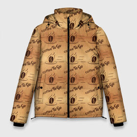 Мужская зимняя куртка 3D с принтом Кофе с собой в Белгороде, верх — 100% полиэстер; подкладка — 100% полиэстер; утеплитель — 100% полиэстер | длина ниже бедра, свободный силуэт Оверсайз. Есть воротник-стойка, отстегивающийся капюшон и ветрозащитная планка. 

Боковые карманы с листочкой на кнопках и внутренний карман на молнии. | americano | coffee | espresso | latte | nescafe | американо | бариста | бармен | капучино | кофе | кофевар | кофейные зерна | кофейня | кружка кофе | латте | макиато | моккачино | мокко | нескафе | чай | чашка кофе | шоколад