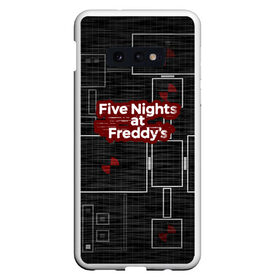 Чехол для Samsung S10E с принтом Five Nights At Freddy в Белгороде, Силикон | Область печати: задняя сторона чехла, без боковых панелей | 5 ночей с фредди | five nights at freddys | fnaf | игра | игрок | книга | логотип | пиццерия | подарок | страшилка | схема | фнаф | фредди