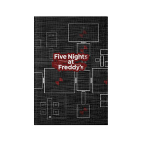 Обложка для паспорта матовая кожа с принтом Five Nights At Freddy в Белгороде, натуральная матовая кожа | размер 19,3 х 13,7 см; прозрачные пластиковые крепления | Тематика изображения на принте: 5 ночей с фредди | five nights at freddys | fnaf | игра | игрок | книга | логотип | пиццерия | подарок | страшилка | схема | фнаф | фредди