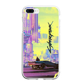 Чехол для iPhone 7Plus/8 Plus матовый с принтом Cyberpunk 2077 в Белгороде, Силикон | Область печати: задняя сторона чехла, без боковых панелей | cd project red | cyberpunk 2077 | keanu reeves | samurai | игра | киану ривз | киберпанк 2077 | самураи