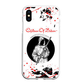 Чехол для iPhone XS Max матовый с принтом Children of Bodom (Z) в Белгороде, Силикон | Область печати: задняя сторона чехла, без боковых панелей | century media | children bodom | children of bodom | fearless records | nuclear blast | spinefarm records | алекси лайхо | дети озера | дети озера бодом | дэниел фрэйберг | жнец | мрак | хенкка сеппяля | эспоо | янн