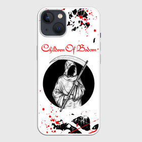 Чехол для iPhone 13 с принтом Children of Bodom (Z) в Белгороде,  |  | century media | children bodom | children of bodom | fearless records | nuclear blast | spinefarm records | алекси лайхо | дети озера | дети озера бодом | дэниел фрэйберг | жнец | мрак | хенкка сеппяля | эспоо | янн