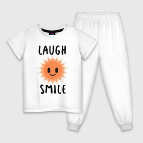 Детская пижама хлопок с принтом Солнышко в Белгороде, 100% хлопок |  брюки и футболка прямого кроя, без карманов, на брюках мягкая резинка на поясе и по низу штанин
 | весна | жара | лето | маскот | минимализм | надпись