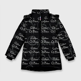 Зимняя куртка для девочек 3D с принтом Children of Bodom в Белгороде, ткань верха — 100% полиэстер; подклад — 100% полиэстер, утеплитель — 100% полиэстер. | длина ниже бедра, удлиненная спинка, воротник стойка и отстегивающийся капюшон. Есть боковые карманы с листочкой на кнопках, утяжки по низу изделия и внутренний карман на молнии. 

Предусмотрены светоотражающий принт на спинке, радужный светоотражающий элемент на пуллере молнии и на резинке для утяжки. | children of bodom | группа | дети озера бодом | дэт метал | мелодик дэт метал | пауэр метал | трэш метал