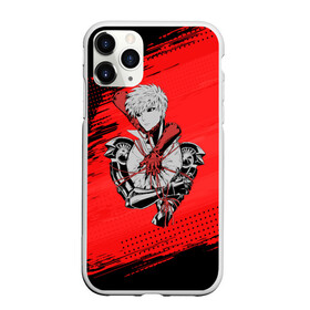 Чехол для iPhone 11 Pro Max матовый с принтом Генос One Punch Man в Белгороде, Силикон |  | Тематика изображения на принте: 