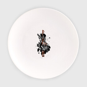 Тарелка с принтом Assassins Creed Valhalla Тату в Белгороде, фарфор | диаметр - 210 мм
диаметр для нанесения принта - 120 мм | Тематика изображения на принте: викинги | графика | драккар | корабль | орел | руны | тату | черный