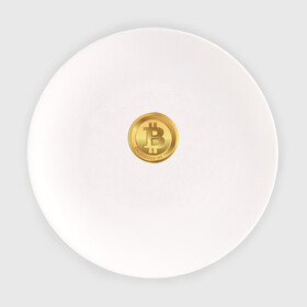 Тарелка с принтом BTC в Белгороде, фарфор | диаметр - 210 мм
диаметр для нанесения принта - 120 мм | bitcoin | btc | биткоин | валюта | деньги | криптовалюта