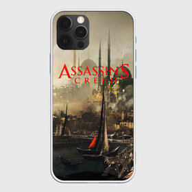 Чехол для iPhone 12 Pro Max с принтом Assassin’s Creed в Белгороде, Силикон |  | Тематика изображения на принте: black flag | brotherhood | chronicles | creed | game | origins | revelations | rogue | syndicate | unity | valhalla | альтаир | ассасин | игры | кинжал | пираты