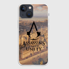 Чехол для iPhone 13 mini с принтом Assassin’s Creed Unity в Белгороде,  |  | black flag | brotherhood | chronicles | creed | game | origins | revelations | rogue | syndicate | unity | valhalla | альтаир | ассасин | игры | кинжал | пираты