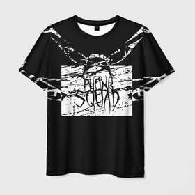 Мужская футболка 3D с принтом Phonk Squad в Белгороде, 100% полиэфир | прямой крой, круглый вырез горловины, длина до линии бедер | phonk | линии | музыка | рэп | фонк