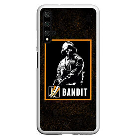 Чехол для Honor 20 с принтом Bandit в Белгороде, Силикон | Область печати: задняя сторона чехла, без боковых панелей | bandit | r6s | rainbow six siege | бандит | оперативник | персонаж