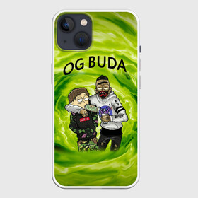 Чехол для iPhone 13 с принтом Репер   OG Buda в Белгороде,  |  | lil melon | og buda | seemee. | оджи буда | репер | рэп исполнитель | федук