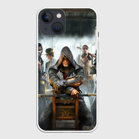 Чехол для iPhone 13 с принтом Assassin’s Creed Syndicate в Белгороде,  |  | black flag | brotherhood | chronicles | creed | game | origins | revelations | rogue | syndicate | unity | valhalla | альтаир | ассасин | игры | кинжал | пираты