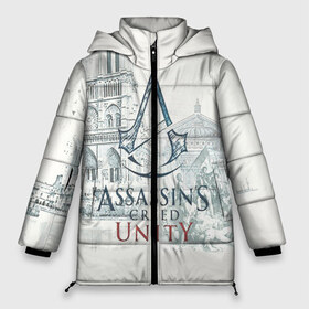 Женская зимняя куртка 3D с принтом Assassin’s Creed Unity в Белгороде, верх — 100% полиэстер; подкладка — 100% полиэстер; утеплитель — 100% полиэстер | длина ниже бедра, силуэт Оверсайз. Есть воротник-стойка, отстегивающийся капюшон и ветрозащитная планка. 

Боковые карманы с листочкой на кнопках и внутренний карман на молнии | black flag | brotherhood | chronicles | creed | game | origins | revelations | rogue | syndicate | unity | valhalla | альтаир | ассасин | игры | кинжал | пираты