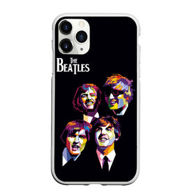 Чехол для iPhone 11 Pro матовый с принтом The Beatles в Белгороде, Силикон |  | Тематика изображения на принте: the beatles | великобритания | джон леннон | классика | легенды | музыка | пол маккартни | рок | рок группа