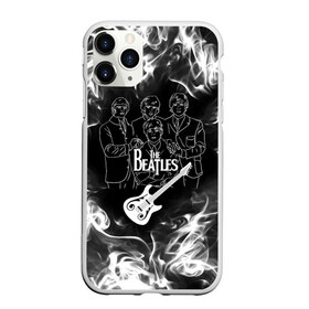 Чехол для iPhone 11 Pro Max матовый с принтом The Beatles в Белгороде, Силикон |  | beatles | music | retro | rock | битлз | гитара | джон леннон | джордж харрисон | дым | логотипы групп | музыка | песни | пол маккартини | ретро | ринго старр | рок группа | рокерские | старый рок | черно белый