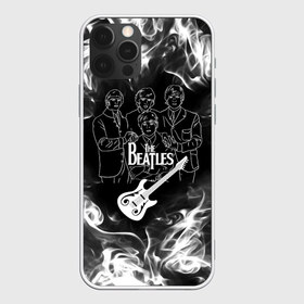 Чехол для iPhone 12 Pro Max с принтом The Beatles в Белгороде, Силикон |  | beatles | music | retro | rock | битлз | гитара | джон леннон | джордж харрисон | дым | логотипы групп | музыка | песни | пол маккартини | ретро | ринго старр | рок группа | рокерские | старый рок | черно белый