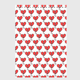 Скетчбук с принтом Разбитое Сердце в Белгороде, 100% бумага
 | 48 листов, плотность листов — 100 г/м2, плотность картонной обложки — 250 г/м2. Листы скреплены сверху удобной пружинной спиралью | Тематика изображения на принте: 14 февраля | love | valentines day | амур | валентинка | вторая половинка | день всех влюбленных | купидон | любовь | отношения | подарок любви | поцелуй | праздник любви | романтика | свидание | сердечки