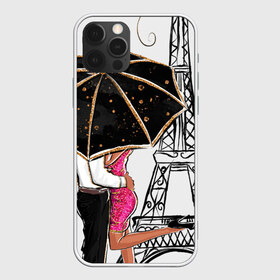 Чехол для iPhone 12 Pro Max с принтом Хочу в Париж в Белгороде, Силикон |  | Тематика изображения на принте: tegunvteg | башня | любовь | путешествия