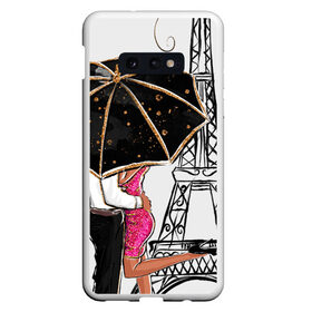 Чехол для Samsung S10E с принтом Хочу в Париж в Белгороде, Силикон | Область печати: задняя сторона чехла, без боковых панелей | Тематика изображения на принте: tegunvteg | башня | любовь | путешествия