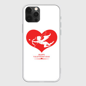 Чехол для iPhone 12 Pro Max с принтом Happy Valentines Day в Белгороде, Силикон |  | 14 февраля | love | valentines day | амур | валентинка | вторая половинка | день всех влюбленных | купидон | любовь | отношения | подарок любви | поцелуй | праздник любви | романтика | свидание | сердечки