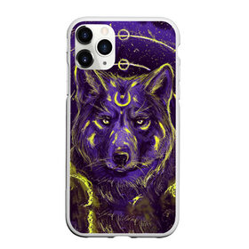 Чехол для iPhone 11 Pro Max матовый с принтом Волшебный Волк в Белгороде, Силикон |  | animals | wolf | волк | волки | животные | звери | зверь | магия | одиночество | одиночка | пёс | собака