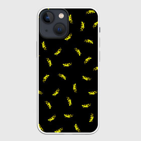 Чехол для iPhone 13 mini с принтом Ящерки в Белгороде,  |  | животное | минимализм | мультик | ящерица