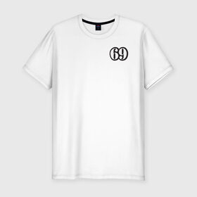 Мужская футболка хлопок Slim с принтом поза 69 в Белгороде, 92% хлопок, 8% лайкра | приталенный силуэт, круглый вырез ворота, длина до линии бедра, короткий рукав | Тематика изображения на принте: любовь
