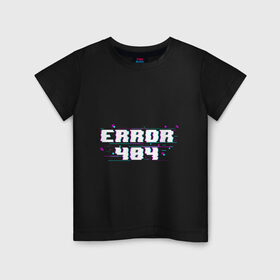 Детская футболка хлопок с принтом Хорошая работа в Белгороде, 100% хлопок | круглый вырез горловины, полуприлегающий силуэт, длина до линии бедер | 404 | error | аноним | анонимус | глитч | мем | ошибка | фокс