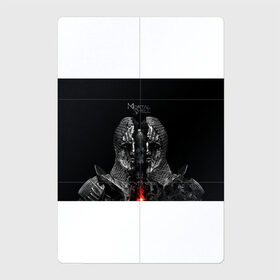 Магнитный плакат 2Х3 с принтом Mortal Shell в Белгороде, Полимерный материал с магнитным слоем | 6 деталей размером 9*9 см | mortal shell | игра | игровой | компьютерный | мортал шелл | подарок | черный