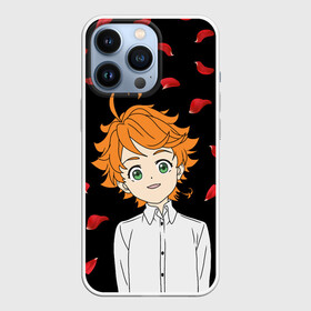 Чехол для iPhone 13 Pro с принтом Обещанный Неверленд Эмма в Белгороде,  |  | anime heroes | anime logo | emma | norman | promised neverland | ray | the promised neverland | аниме сериал | лепестки роз | логотипы аниме | мультик | мультфильм | неверленд | норман | обещанный неверленд | парни | персонажи аниме | рей