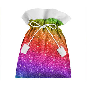 Подарочный 3D мешок с принтом Блестки радуги в Белгороде, 100% полиэстер | Размер: 29*39 см | абстракция | блеск | блестки | блестяжки | блестяшки | градиент | радуга | узор | фон | яркий узор