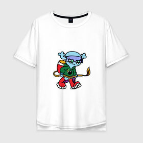 Мужская футболка хлопок Oversize с принтом Инопланетяне рулят! 3.0 в Белгороде, 100% хлопок | свободный крой, круглый ворот, “спинка” длиннее передней части | tgcarpg | игры | инопланетянин | мобилка | мультяшки | огнемет