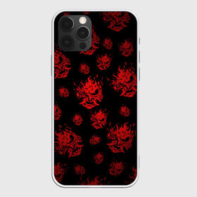 Чехол для iPhone 12 Pro Max с принтом RED SAMURAI PATTERN в Белгороде, Силикон |  | 2019 | cd project red | cyberpunk 2077 | cyberpunk fashion | hacker | keanu reeves | maelstrom | militech | night city | quadra | samurai | samurai cyberpunk 2077 | sci fi | trauma team | v | ви | киану ривз | киберпанк 2077 | логотип | роботы | 