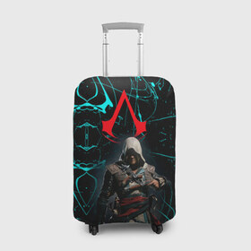 Чехол для чемодана 3D с принтом Assassin’s Creed в Белгороде, 86% полиэфир, 14% спандекс | двустороннее нанесение принта, прорези для ручек и колес | action adventure | action rpg | creed | игра | мультиплатформенная | паркур | стелс