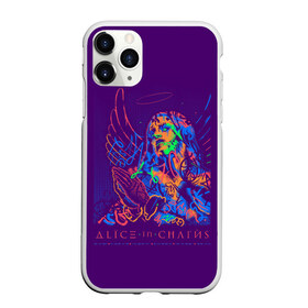 Чехол для iPhone 11 Pro матовый с принтом Alice in Chains в Белгороде, Силикон |  | alice in chains | алиса в цепях | альтернативный метал | гранж | рок | сладж метал | хард рок | хеви метал | элис ин чэйнс