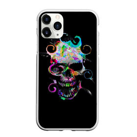 Чехол для iPhone 11 Pro Max матовый с принтом ЧЕРЕП в Белгороде, Силикон |  | art | body | bones | drawing | graffiti | head | neon | skeleton | skul | skull | ад | голова | граффити | зло | кости | нарисованный | неон | скелет | скул | скулл | тьма | ужас | череп | черепок