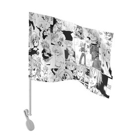 Флаг для автомобиля с принтом Мелиодас в Белгороде, 100% полиэстер | Размер: 30*21 см | nanatsu no taizai | аниме | бан | гаутер | грехи | диана | кинг | манга | мелиода | мелиодас | мерлин | эсканор