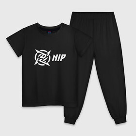 Детская пижама хлопок с принтом NiP Ninja in Pijamas (2021 22) в Белгороде, 100% хлопок |  брюки и футболка прямого кроя, без карманов, на брюках мягкая резинка на поясе и по низу штанин
 | Тематика изображения на принте: 