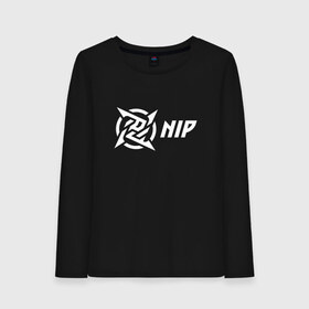 Женский лонгслив хлопок с принтом NiP Ninja in Pijamas (2021 22) в Белгороде, 100% хлопок |  | 