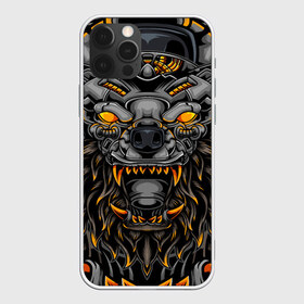 Чехол для iPhone 12 Pro Max с принтом Хищный лев киборг в Белгороде, Силикон |  | art | cyber | lion | mechanical | арт | кибер | лев | механический | монстр | робот