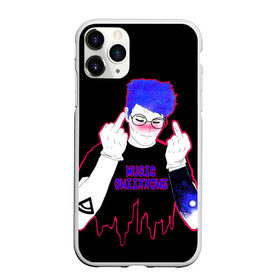 Чехол для iPhone 11 Pro Max матовый с принтом OniixxOneMur в Белгороде, Силикон |  | art | music | neon | oniixxone | tatoo