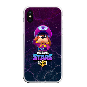 Чехол для iPhone XS Max матовый с принтом Brawl Stars - Colonel Ruffs в Белгороде, Силикон | Область печати: задняя сторона чехла, без боковых панелей | brawl | brawl ruffs | brawl stars | brawler | colonel ruffs | leon | new brawler | ruffs | ruffus | starrforce | бравл | бравл гавс | бравл пес | бравл собака | бравл старс | бравлер | гавс | генерал гавс | генерал пес | леон | руффс |